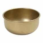 VINTAGE SNOW GOLD BOWL DIP 7.7X4CM INOX 18-10  ESPIEL