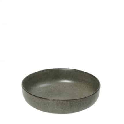 ETNA STONEWARE DEEP PLATE 17.5CM OLIVE ESPIEL