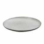 ETNA STONEWARE FLAT PLATE 20CM WHITE ESPIEL