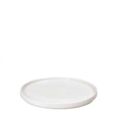 MONACO IVORY PORCELAIN PLATE NORDIC-STEP 21X2CM ESPIEL