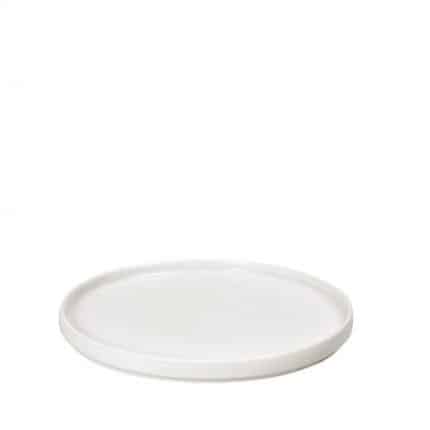 MONACO IVORY PORCELAIN PLATE NORDIC-STEP 23.7X2CM ESPIEL