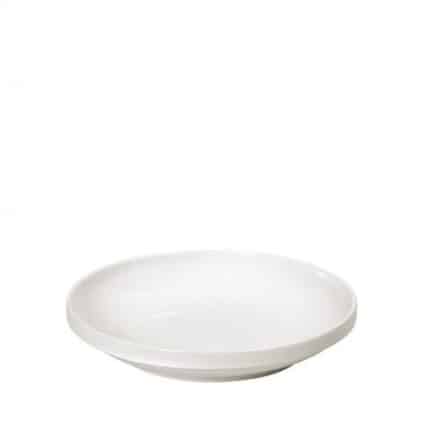 MONACO IVORY PORCELAIN DEEP PLATE 20.3X3.8CM ESPIEL