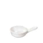 BY ORDER - SIDERS IVORY PORCELAIN SAUCE DIP WITH HANDLE 3CL ESPIEL