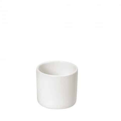 CRO-ESP-FUK143.jpg BY ORDER - SIDERS IVORY PORCELAIN TOOTHPICK POT 4.7X4.7CM ESPIEL - Image 1