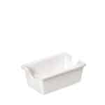 BY ORDER - SIDERS IVORY PORCELAIN SUGAR PACK POT 9.7X6.5X4.3CM ESPIEL