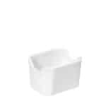 BY ORDER - SIDERS WHITE PORCELAIN SUGAR PACK POT 8.5X7X6CM ESPIEL