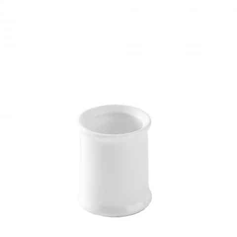 CRO-ESP-FUK236.jpg BY ORDER - SIDERS WHITE PORCELAIN TOOTHPICK POT 4.5X5.4CM ESPIEL - Image 1
