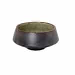PEBBLE PORCELAIN BOWL CONIC BROWN GREEN 10X5.5CM ESPIEL