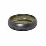 PEBBLE PORCELAIN BOWL BROWN GREEN 16.5X5CM ESPIEL