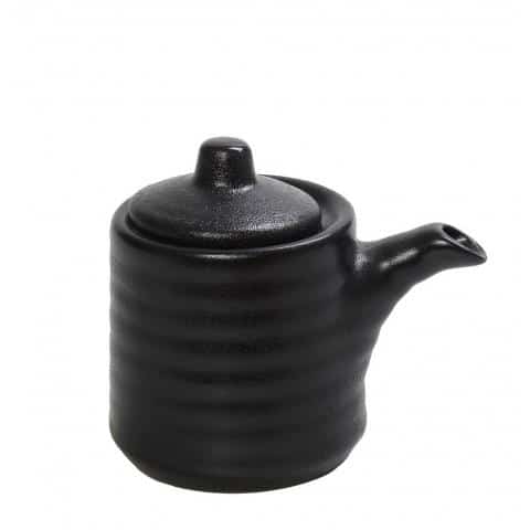 CRO-ESP-GMT206.jpg MIANMAR STONEWARE JUG SAUCE POT 20CL ESPIEL - Image 1