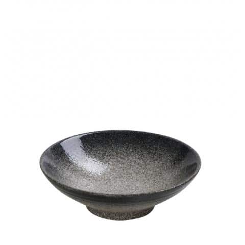 CRO-ESP-GMT210.jpg KENYA STONEWARE DEEP PLATE 15X5.2CM ESPIEL - Image 1