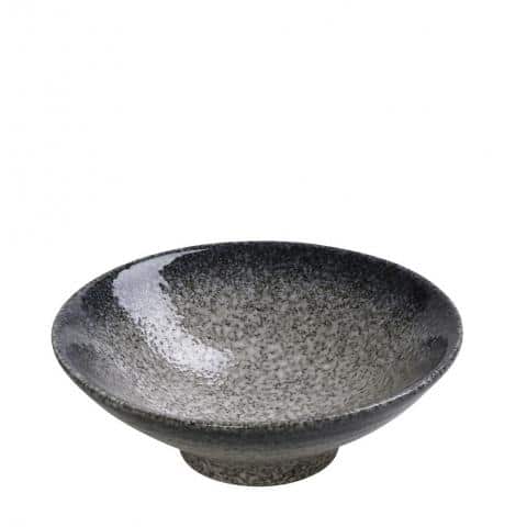 CRO-ESP-GMT211.jpg KENYA STONEWARE DEEP PLATE 21.7X6.6CM ESPIEL - Image 1