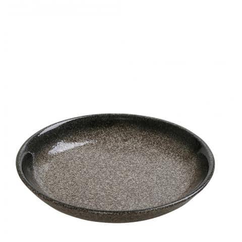 CRO-ESP-GMT213.jpg KENYA STONEWARE DEEP PLATE 26X5CM ESPIEL - Image 1