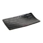 KENYA STONEWARE RECTANGULAR PLATTER 21.5X12CM ESPIEL