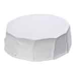 BY ORDER ICEBERG STONEWARE DOUBLE FACE BOWL 20.5X6.5CM WHITE ESPIEL