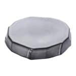 BY ORDER ICEBERG STONEWARE DOUBLE FACE BOWL 14.5X4.2CM GREY MAT ESPIEL