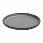CANYON GREY STONEWARE FLAT PLATE ROUND 30X2.8CM ESPIEL