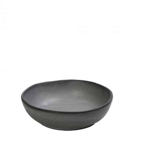 CRO-ESP-GMT407.jpg CANYON GREY STONEWARE BOWL 14.4X4.5CM ESPIEL - Image 1