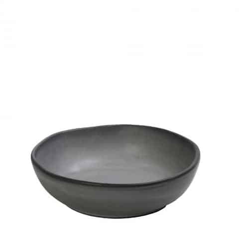 CRO-ESP-GMT408.jpg CANYON GREY STONEWARE BOWL 18.5X5.3CM ESPIEL - Image 1