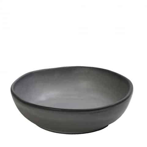 CRO-ESP-GMT409.jpg CANYON GREY STONEWARE BOWL 23X6.5CM ESPIEL - Image 1