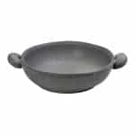 CANYON STONEWARE BOWL WITH HANDLES 18X25X8CM ESPIEL