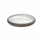 SANDY STONEWARE PLATE WHITE 15.2X4CM ESPIEL