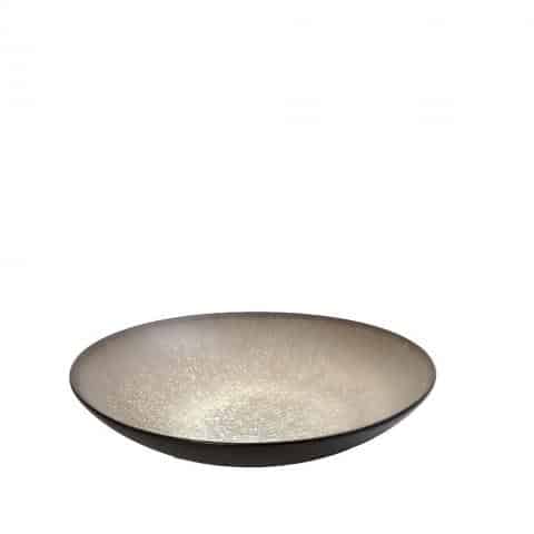 CRO-ESP-GMT418.jpg SENSATION STONEWARE DEEP PLATE 21X5CM ESPIEL - Image 1