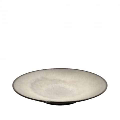 CRO-ESP-GMT423.jpg SENSATION STONEWARE PLATE 22X3.2CM ESPIEL - Image 1