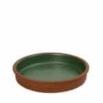 BY ORDER AIDA STONEWARE OVEN BOWL GREEN 17X4CM ESPIEL