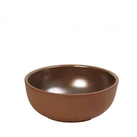 CRO-ESP-HEV202.jpg BY ORDER AIDA STONEWARE BOWL COUP BEIGE 21X8CM ESPIEL - Image 1