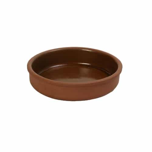 CRO-ESP-HEV203.jpg BY ORDER AIDA STONEWARE BOWL BROWN 12X2.5CM ESPIEL - Image 1