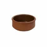 BY ORDER AIDA STONEWARE BOWL DEEP BROWN 14.5X6CM ESPIEL