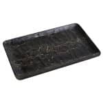 BY ORDER BLACK MELAMINE PLATTER HYBRID RECT. 1/1 53X32.5CM ESPIEL