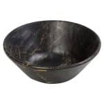 BY ORDER BLACK MELAMINE BOWL HYBRID 40X9CM ESPIEL