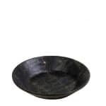 BLACK MELAMINE DEEP PLATE HYBRID 21CM ESPIEL