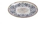 MOSAICO PORCELAIN FLAT PLATE 26CM ESPIEL