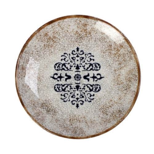 CRO-ESP-KNJ106.jpg MOSAICO PORCELAIN FLAT PLATE 21CM ESPIEL - Image 1