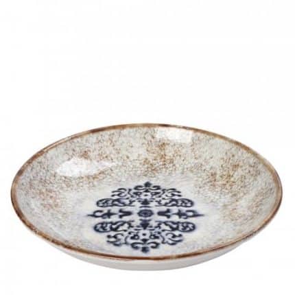 MOSAICO PORCELAIN DEEP PLATE 28CM ESPIEL