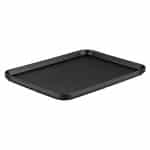 BY ORDER MELAMINE PLATTER GRAVITY RECTANGULAR 34X26X2CM BLACK MATT ESPIEL