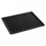 BY ORDER MELAMINE PLATTER WAVY RECTANGULAR 1/2 32.5X26.5CM BLACK MAT ESPIEL