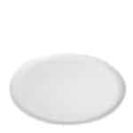 MELAMINE WAVY COUP PLATE ROUND 28CM WHITE MAT ESPIEL