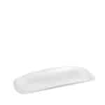WHITE MELAMINE GONDOLA WHITE MATTE RECTANGULAR 26.5X11CM ESPIEL