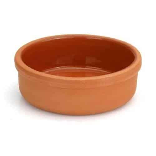 CRO-ESP-NAK118.jpg BY ORDER - TERRACOTTA OVEN ROUND 16X4CM YELLOW ESPIEL - Image 1