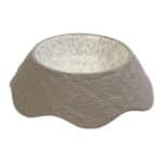 SPIRIT STONEWARE ROCK BOWL BEIGE 12.5X12.5X3.5CM ESPIEL