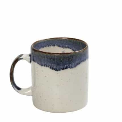BY ORDER ESSENTIALS REACTIVE CUP MUG 31CL BLUE STONEWARE ESPIEL