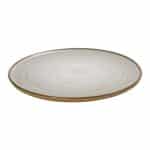 CALABRIA STONEWARE LIGHT GREY FLAT PLATE 28.6X1.1CM ESPIEL