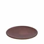 CALABRIA STONEWARE PINK FLAT PLATE 22.7X2.1CM ESPIEL