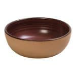CALABRIA STONEWARE PINK BOWL 16X5.5CM ESPIEL