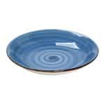 VINTAGE TERRA BLUE DEEP PASTA PLATE 26CM ESPIEL