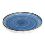 VINTAGE TERRA BLUE STEP DINNER PLATE 30CM ESPIEL